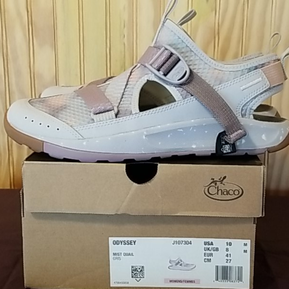 Chaco Odyssey, size 10, Mist Quail